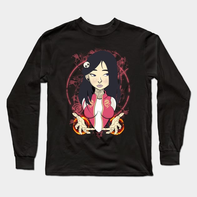 princess warrior Long Sleeve T-Shirt by marko0z